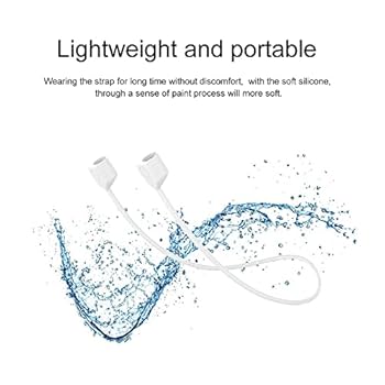 ストラップ/イヤホンジャック Apple - AirPods Amazon.co.jp: for AirPods イヤホン ストラップ Apple AirPods